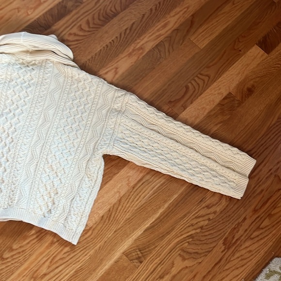 Anthropologie The Mariel Cardigan Sweater: Cropped  Cable-Knit Edition OS NWT - Picture 15 of 16